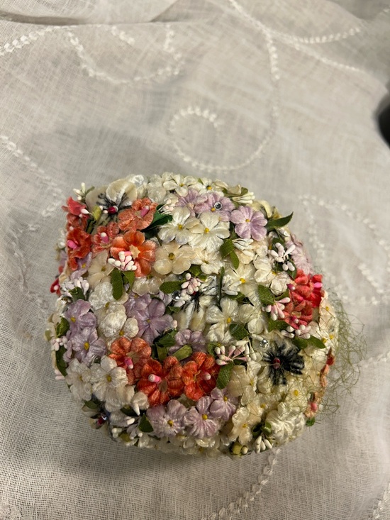 The Dayton company Vintage floral flower headpiece halo piece main image 6